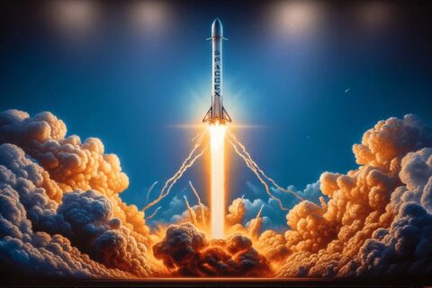 SpaceX Falcon 9 Rocket