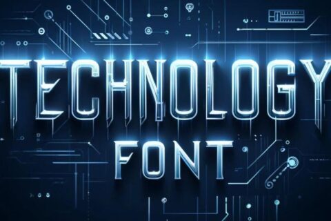 Technology Font